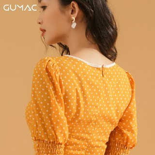Đầm bi phối nơ DA715 GUMAC