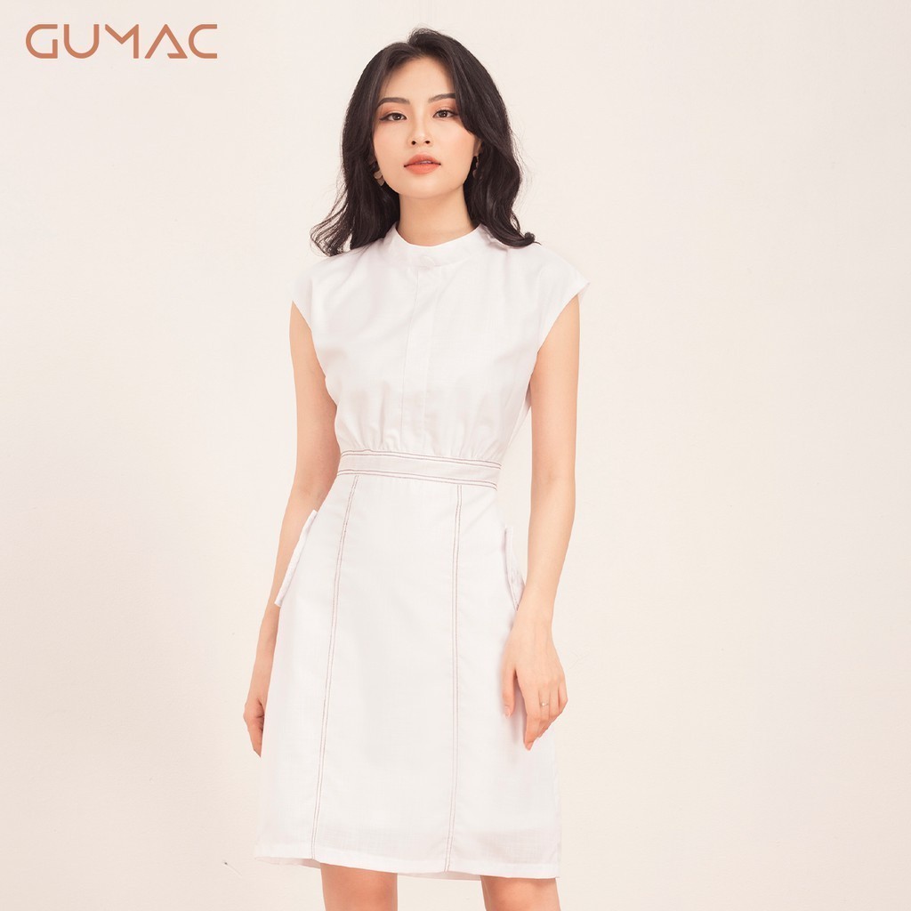 Đầm chạy chỉ phối túi DA569 GUMAC