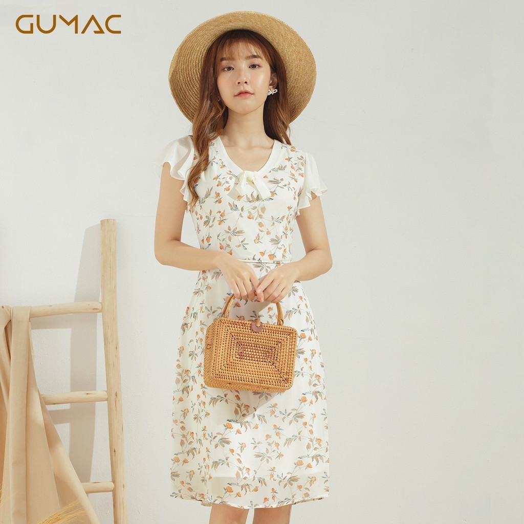 Đầm hoa cánh tiên DA655 GUMAC