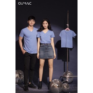 Áo thun gia đình cổ tim cơ bản GUMAC 12021