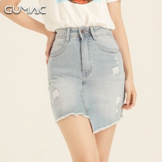 Váy jean lai lệch VJA811 GUMAC