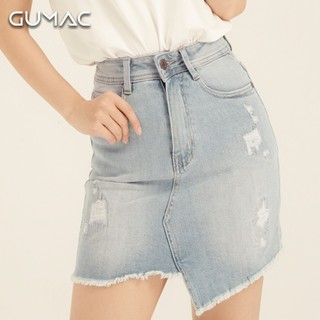 Váy jean lai lệch VJA811 GUMAC