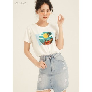 Váy jean lai lệch VJA811 GUMAC