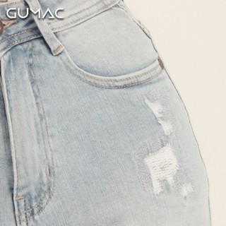 Váy jean lai lệch VJA811 GUMAC