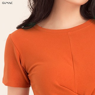 Đầm thun xoắn eo DA536 GUMAC
