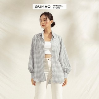 Áo sơ mi nữ caro AA1141 GUMAC