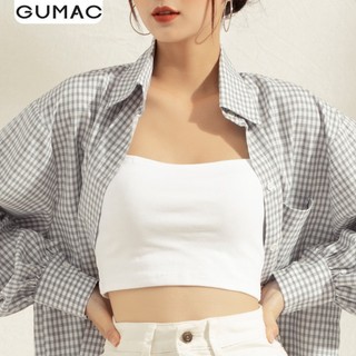 Áo sơ mi nữ caro AA1141 GUMAC