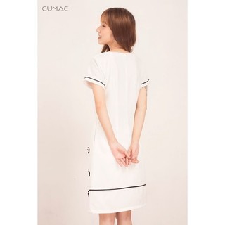 Đầm suông đính hoa DA570 GUMAC