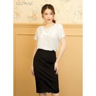 Áo phối bèo gumac a02941_trang