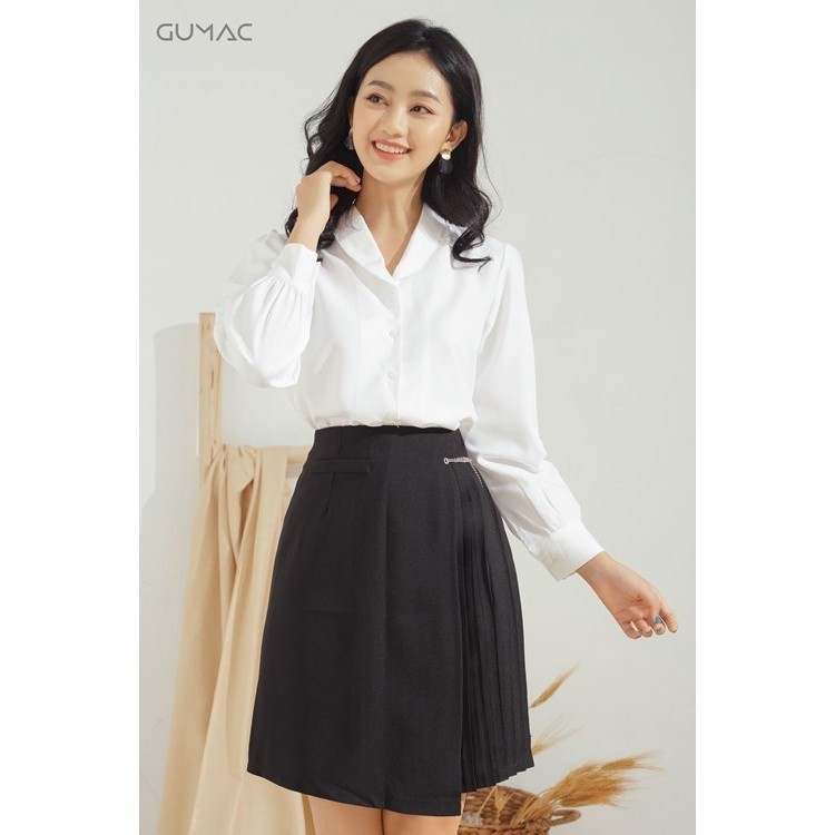 Chân váy dập ly xích VA665 GUMAC