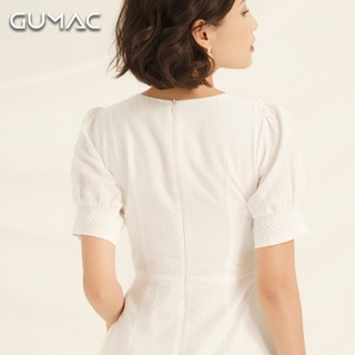 Đầm rã đô xếp ly DA841 GUMAC