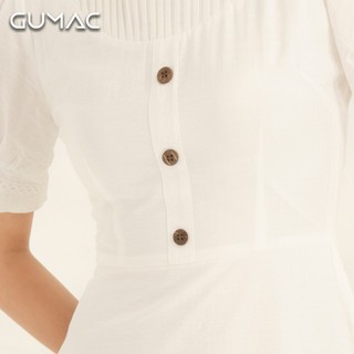 Đầm rã đô xếp ly DA841 GUMAC
