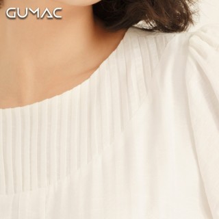 Đầm rã đô xếp ly DA841 GUMAC