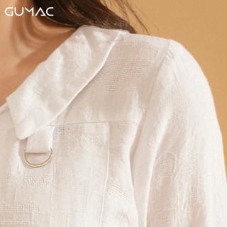 Áo cổ bẻ phối khuyên AA716 GUMAC