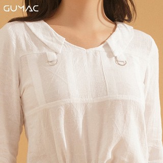 Áo cổ bẻ phối khuyên AA716 GUMAC