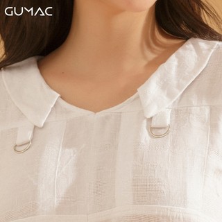 Áo cổ bẻ phối khuyên AA716 GUMAC
