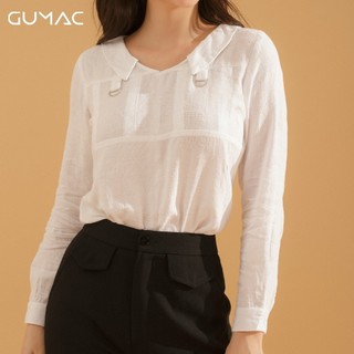 Áo cổ bẻ phối khuyên AA716 GUMAC