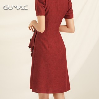 Đầm vạt đắp xếp nếp DA815 GUMAC