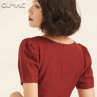Đầm vạt đắp xếp nếp DA815 GUMAC