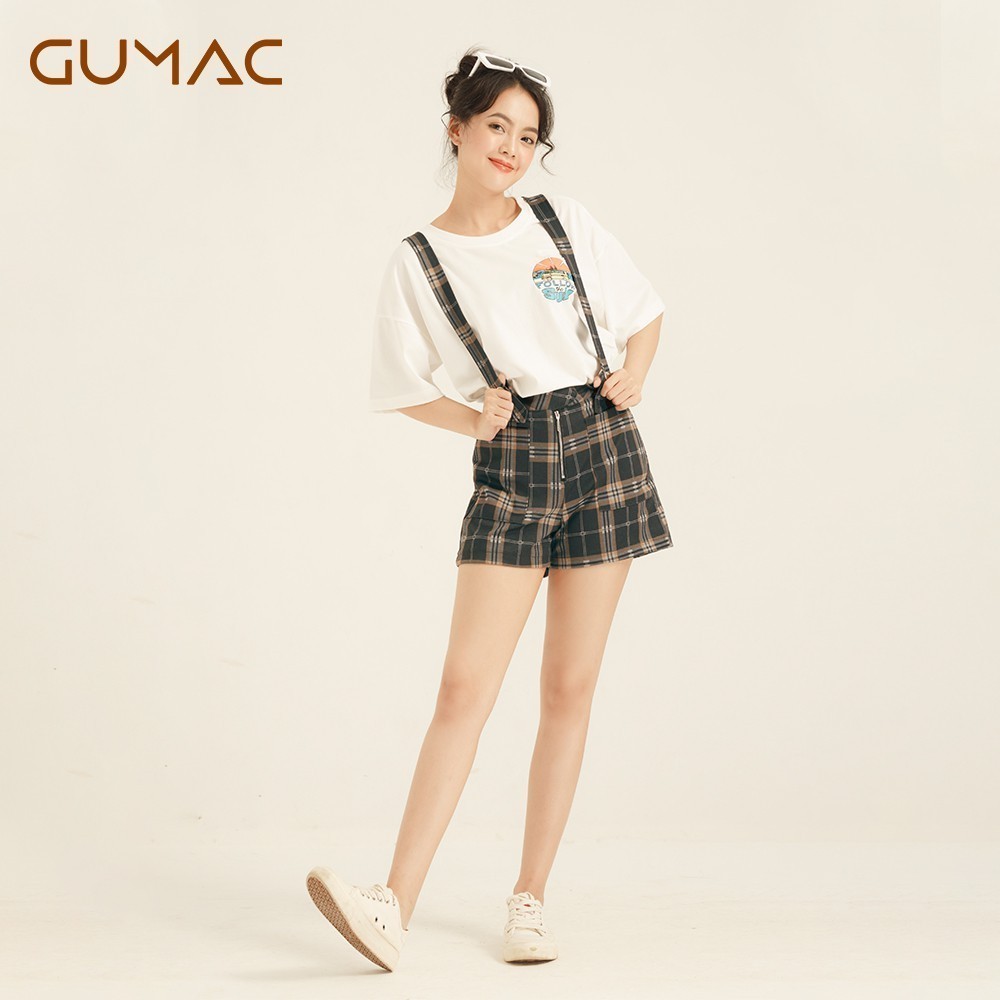 Quần yếm túi đắp QA824 GUMAC