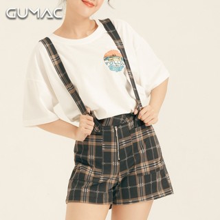 Quần yếm túi đắp QA824 GUMAC