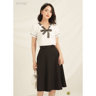 Váy xòe phối bản lưng VA890 GUMAC