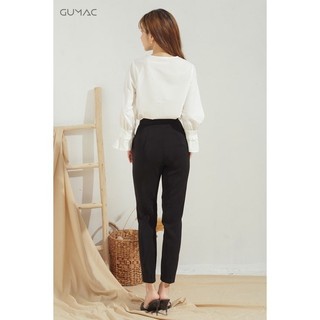 Áo cổ bẻ nút vàng AA601 GUMAC