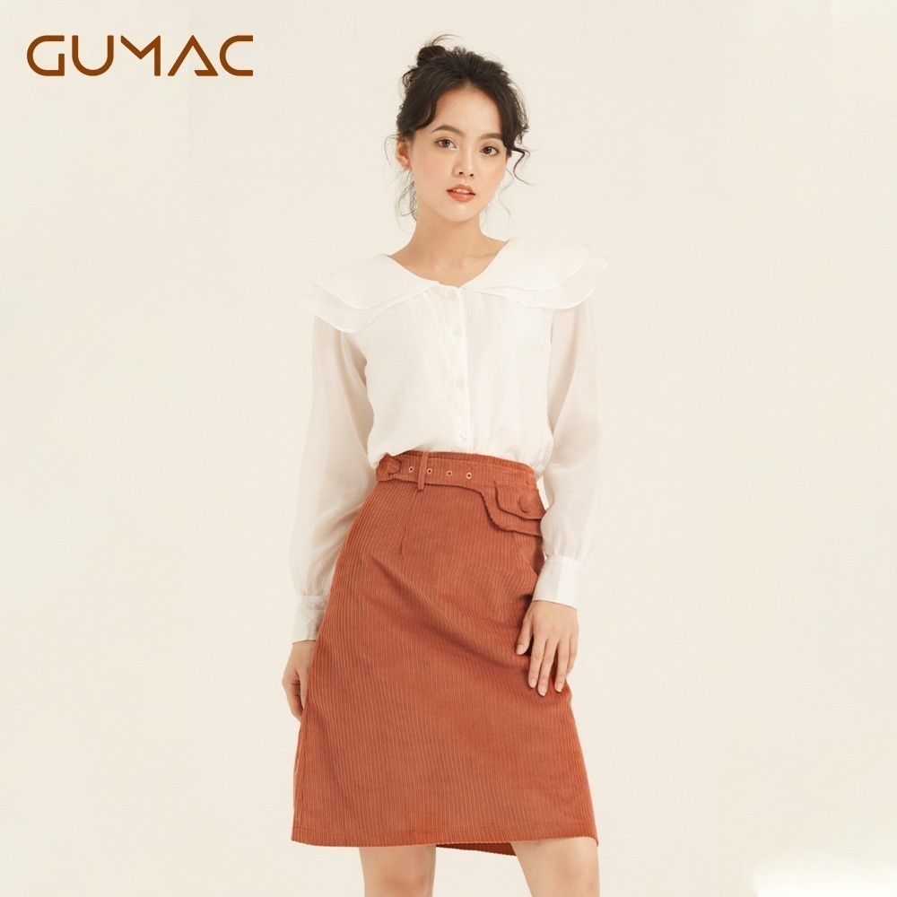 Áo lá cổ 2 lớp AA859 GUMAC