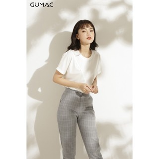 Áo thun tay dơi đính nút GUMAC AT10972