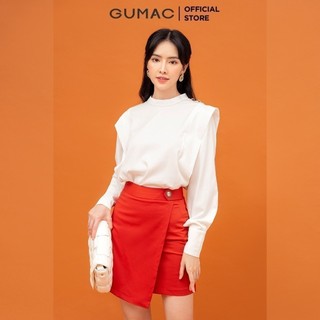 Chân váy phối nút GUMAC VB4205
