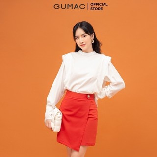 Chân váy phối nút GUMAC VB4205