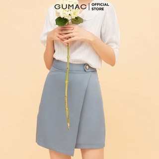 Chân váy phối nút GUMAC VB4205