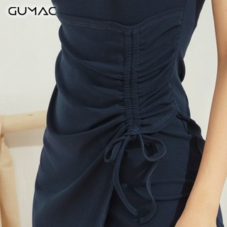 Đầm thun rút eo DA606 GUMAC