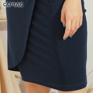 Đầm thun rút eo DA606 GUMAC