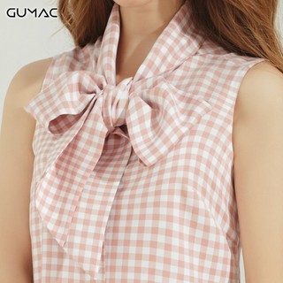 Đầm suông thắt nơ DA637 GUMAC
