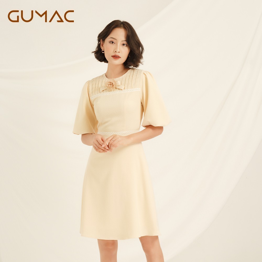 Đầm tay bí phụ kiện DA866 GUMAC