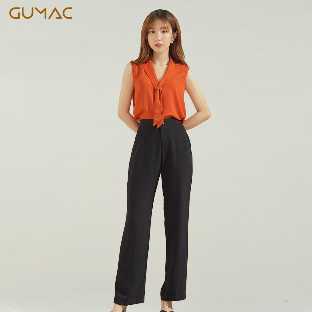 Áo cổ vest sát nách AA687 GUMAC