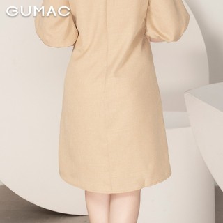 Đầm suông nữ oversize túi đắp GUMAC DA963