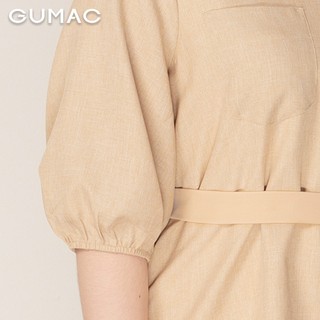 Đầm suông nữ oversize túi đắp GUMAC DA963