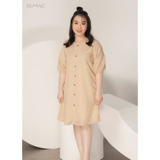 Đầm suông nữ oversize túi đắp GUMAC DA963