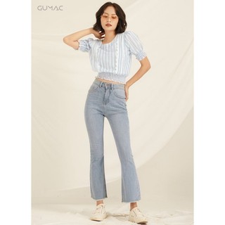 Quần jean ống loe QJA809 GUMAC