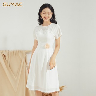 Đầm phối đăng ten da622 gumac