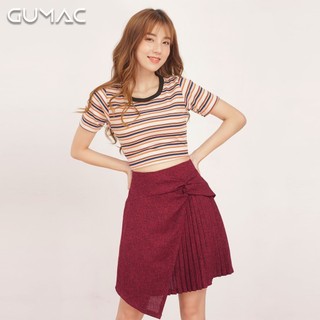 Chân váy xoắn dập ly VA554 GUMAC