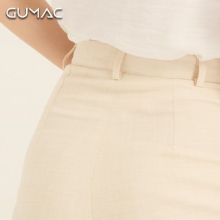 Quần short phối nút gỗ QA873 GUMAC