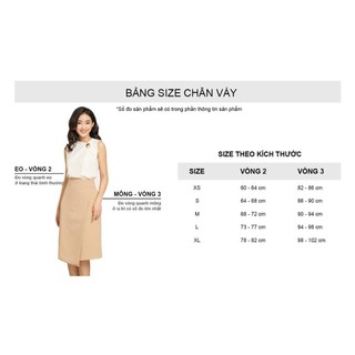 Chân váy 3 nút bọc GUMAC VA453_VANG