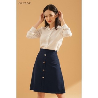 Váy phom A phối nút VA747 GUMAC