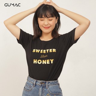 Áo thun in honey gumac ata435_den