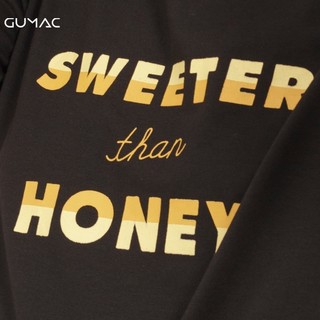 Áo thun in Honey GUMAC ATA435_DEN