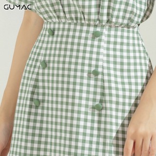 Đầm tay dơi nút bọc DA625 GUMAC