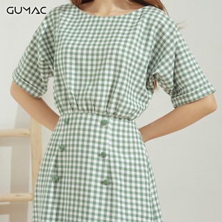 Đầm tay dơi nút bọc DA625 GUMAC
